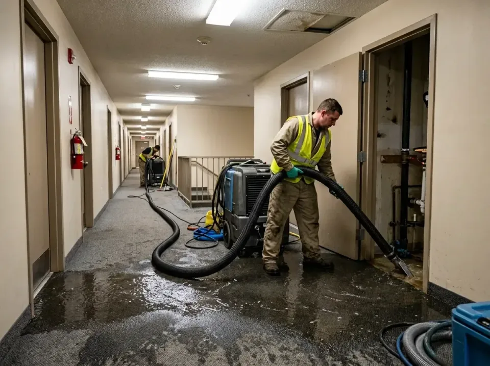 multi-unit-apartment-hallway-f-005 — frequently asked questions, Emergency Burst Pipe Water Extraction & Removal in Ross, CA